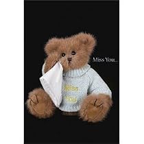 Bearly Lonely Without You Bearington Bear - Missing You Teddy Bear