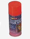 Red Hair Spray, Bright Fluorescent Red Colored Hairspray, Temporary Hair Coloring