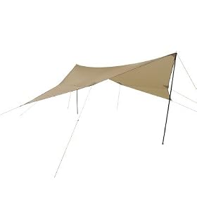 10T TARP III - Voile d'ombrage - Beige - 500 x 500 cm