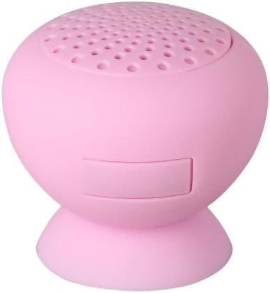 Portable Waterproof Sucker Bluetooth Mini Speaker (Pink)