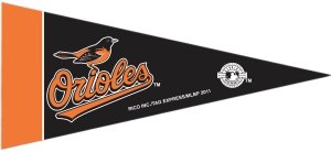 Baltimore Orioles MLB Mini Pennants - 8 Piece Set