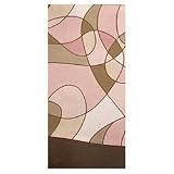Scribbles Pink Crib Skirt by Glenna Jean