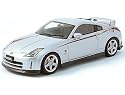 Die-cast Model Nissan 350Z Nismo S-Tune (2002) (1:18 scale in Silver)