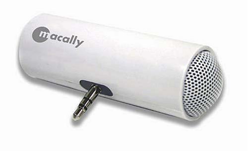 Macally Podwave Portable Stereo Speakers for iPod and MP3 Players White