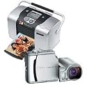 Nikon Coolpix S4 Digital Camera w/ Epson Picturemate Express Photo Printer Combo