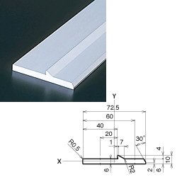 【クリックで詳細表示】NIC M8 ブラケットフレーム 長さ956mm AFF-4072-956： 産業・研究開発用品