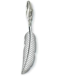 Thomas Sabo Feather Charm, Sterling Silver