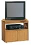 Sauder #400513 Oak TV Stand/Swivel