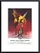 Q (The Winged Serpent), Art Poster with Metal Frame, poster size: 11 x 17