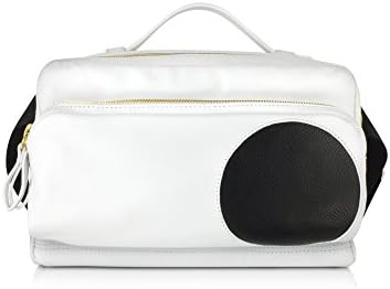 PIERRE HARDY WOMEN'S KV06 WHITE LEATHER HANDBAG