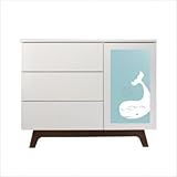 Muu MUU-103B/MUUP-906-12-B Sam Dresser in Blue Whale Design