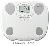 体脂肪計付ヘルスメーター　BF-800/BF-800-WH　ホワイト