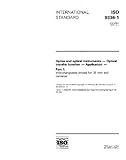 ISO 9336-1:1994, Optics and optical instruments -- Optical transfer function -- Application -- Part 1: Interchangeable lenses for 35 mm still cameras
