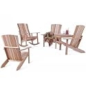 Western Red Cedar Adirondack Athena Chair - Patio and Garden Furniture