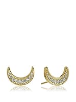 Diamond Style Pendientes Crescent