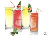 Luigi Bormioli Strauss 13-1/2-ounce Beverage, Set of 4