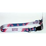 New Medium Boston Red Sox Dog Collar