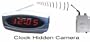 Digital Alarm Clock-Radio Spy Hidden Color Camera