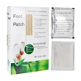 New 1000 Upgrade Body Detox Detoxify Foot Pad Pads Patch Aluminum Foil Package