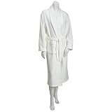 Aquis Essentials Waffle Robe, Extra Large, White