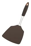 Mario Batali Large Flexible Nylon Turner with Soft-Grip Handle, Espresso