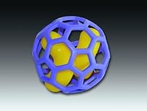 JW Pet Company Tough By Nature Hol-ee Floater Dog Toy Assorted Colors
