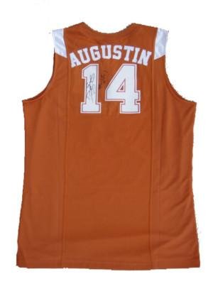 D.J. Augustin Autographed Jersey - Dj Texas Longhorns NIKE SEWN COA - Autographed NBA Jerseys