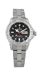 Croton Women's Silver-Tone Black Dial Watch #CA201046SSBK