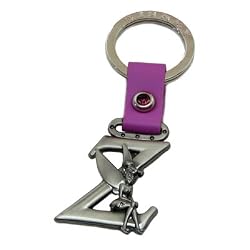 Tinker Bell Letter Z Pewter Key Chain