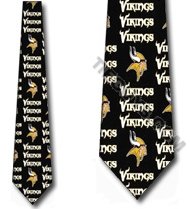 MINNESOTA VIKINGS NeckTies NFL Football Neck Ties