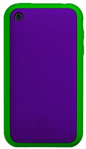 Extreme Mac Tuffwrap for iPhone 3G S (Accent Purple, Green)