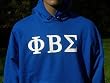 PBS Blue Hoodie - Greek Letters - 4XL