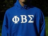 PBS Blue Hoodie - Greek Letters - 4XL