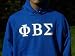 PBS Blue Hoodie - Greek Letters - 4XL