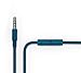 Urbanears Plattan Plus Folding Classic Full Size On-Ear Stereo Headphones with volume control for Apple iPod/iPhone/iPad, Indigo OPEN BOX