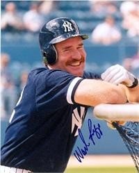 Wade Boggs Autographed/Hand Signed New York Yankees 8x10 Photo (POSE)