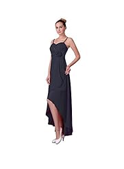 Chiffon Pleated Ruched Belted Spaghetti Strap Evening Dress/Prom Dress/Party Dress 