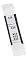 MMF Industries Currency Straps for Ones, 25 Dollar Capacity, 1.25 Inch Width, 1000 Straps per Box, Black (216070A04)