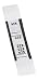 MMF Industries Currency Straps for Ones, 25 Dollar Capacity, 1.25 Inch Width, 1000 Straps per Box, Black (216070A04)