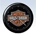 Harley Davidson 8 Inch Bar & Shield Wall Clock With Sound