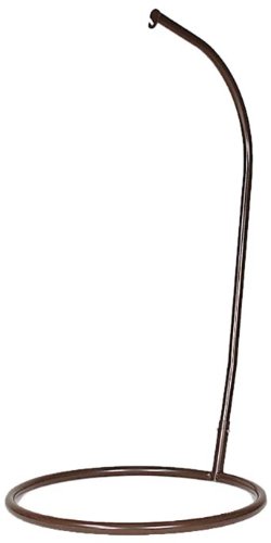 Hansen Rattan 1285/1 Hängeschaukelgestell / zerlegbar schwarz / B 95 T115 H184