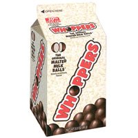 Hersheys Whoppers Mini Carton Original Malted Milk Balls Candy - 3.5 Oz, 15 / Pack