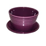 Fiesta Heather 859 Flower Pot with Saucer by Fiesta