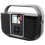 iLive Portable Boombox with iPod Dock (Black)