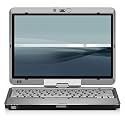 HP Compaq Business Notebook 2710p - Core 2 Duo U7600 / 1.2 GHz ULV - RAM 2 GB - HDD 80 GB - GMA X3100 - Gigabit Ethernet - WLAN : 802.11a/b/g, Bluetooth 2.0 EDR - TPM - fingerprint reader - Vista Business / XP Tablet PC downgrade - 12.1" Widescreen TFT 1280 x 800 ( WXGA ) - Smart Buy - Microsoft Office Ready