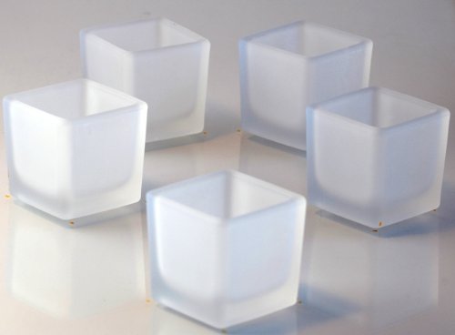 2 Frosted Glass Square (1 Dozen)