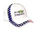 get a real dog! Get an australian cattle dog Adult USA Flag Hat / Cap