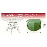 from Bosmere Furniture Covers Bosmere 4 Seater Circular Table Cover Up Cover Model C540