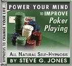 Improve Poker Playing Self Hypnosis CD (Audio)