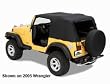 Emergency Top With Stuff Sack & Rain Ponchos Pavement Ends 2007-2010 Jeep Wrangler JK # 56814-01